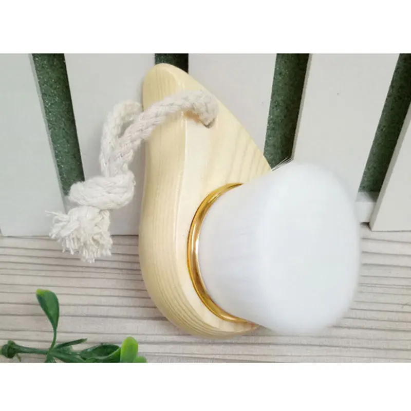 Мягкая лицевая мягкая волоконная щетка для очистки лица глубокой пор