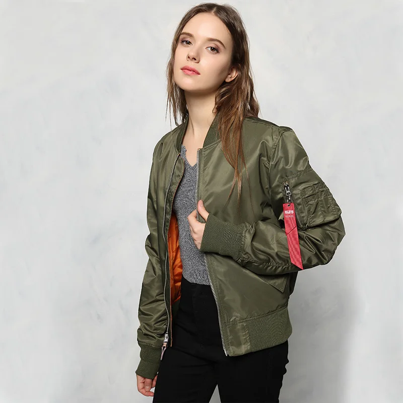 Куртка-бомбер MA1 Мужская/Женская Классическая верхняя одежда для пар летная