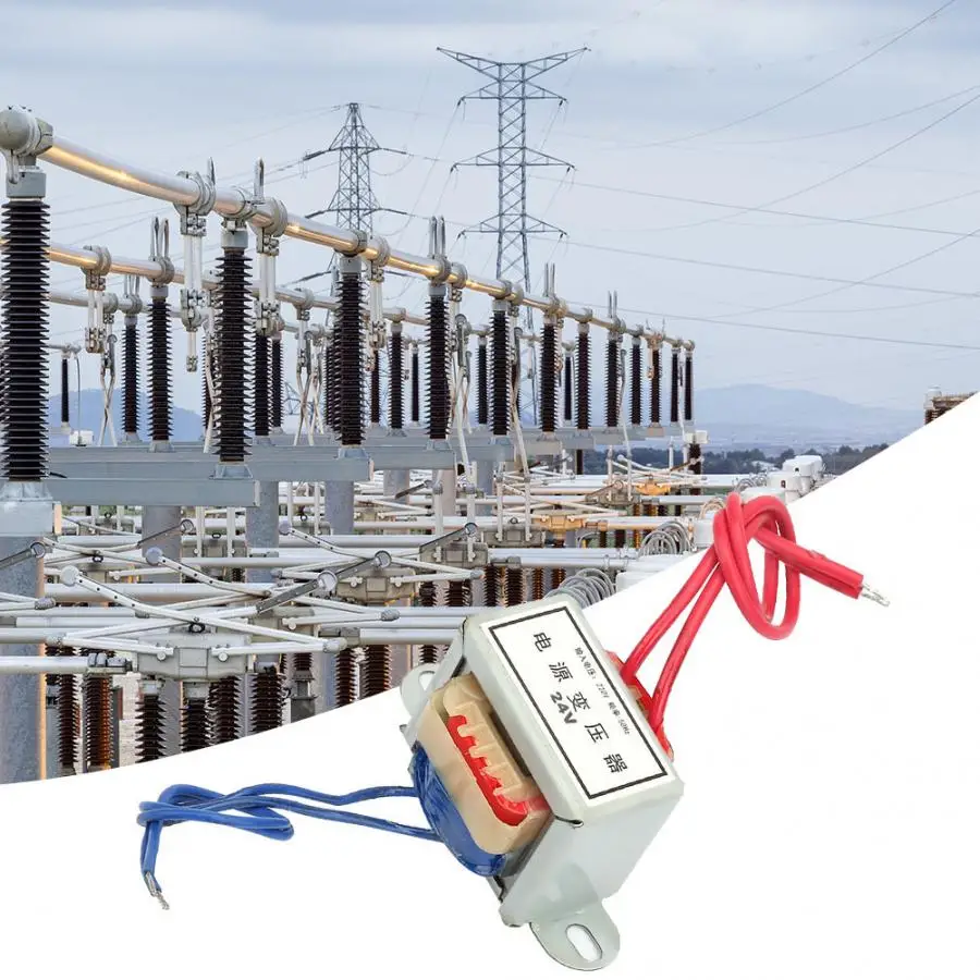 AC 12 V/24 V Выходное напряжение 5W вход 220V 50Hz Вертикальное Крепление одиночный силовой трансформатор устойчив к высокой температуре