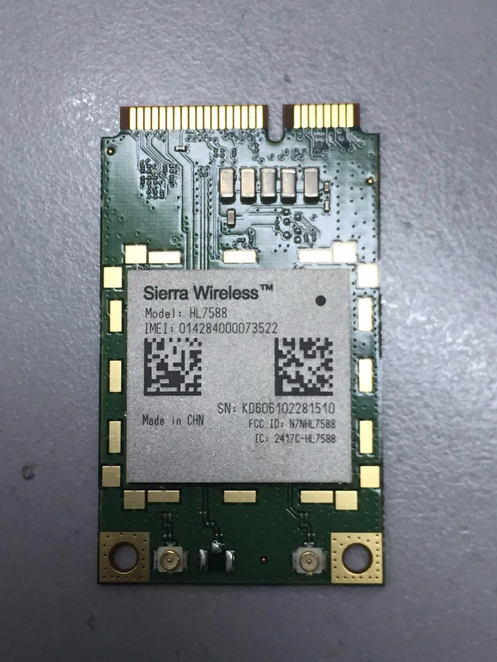 Sierra wireless MC7588 4G LTE  MINI PCIE  B2 B4 B5 B13 B17 100%     