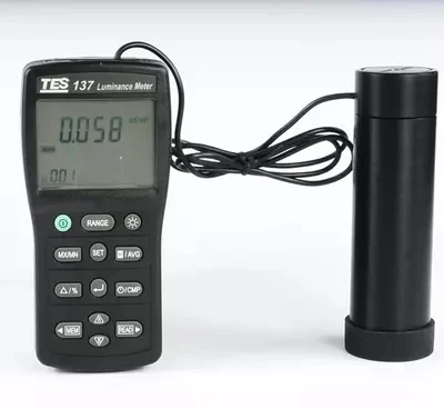 TES 137 измеритель яркости с двойным дисплеем 4 значный ЖК дисплей TES137|luminance meter|lcd