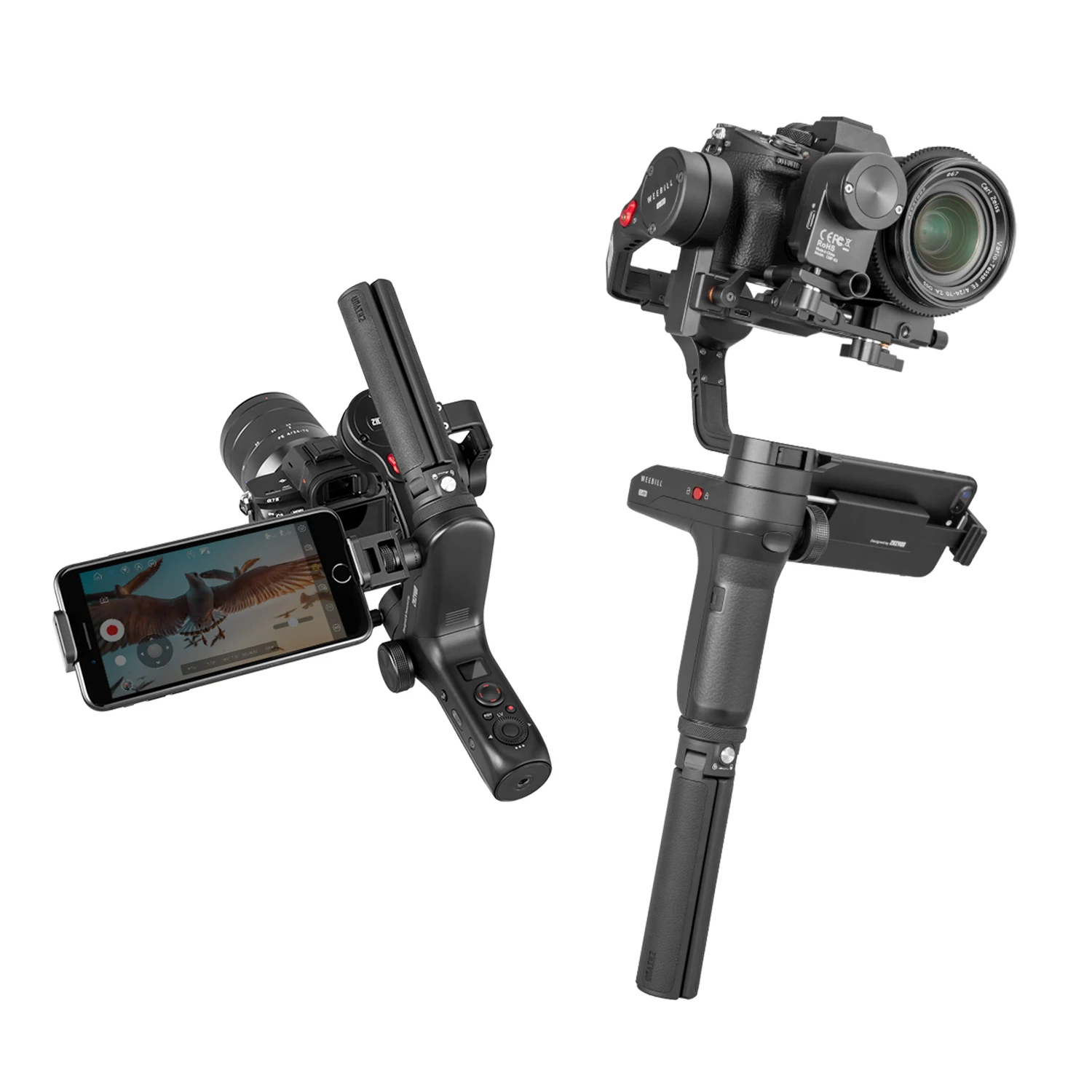 ZHIYUN weeball LAB 3 осевой Ручной Стабилизатор беззеркальной камеры ручной стабилизатор