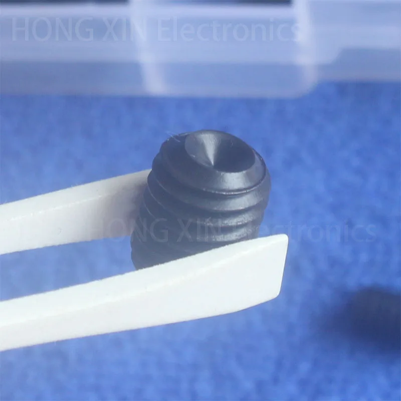 

200Pcs M3/M4/M5/M6/M8/M10 Black Iron Hex Socke Screws Bolt Assortment kit set New hot Fastener Hardware Grub Screw