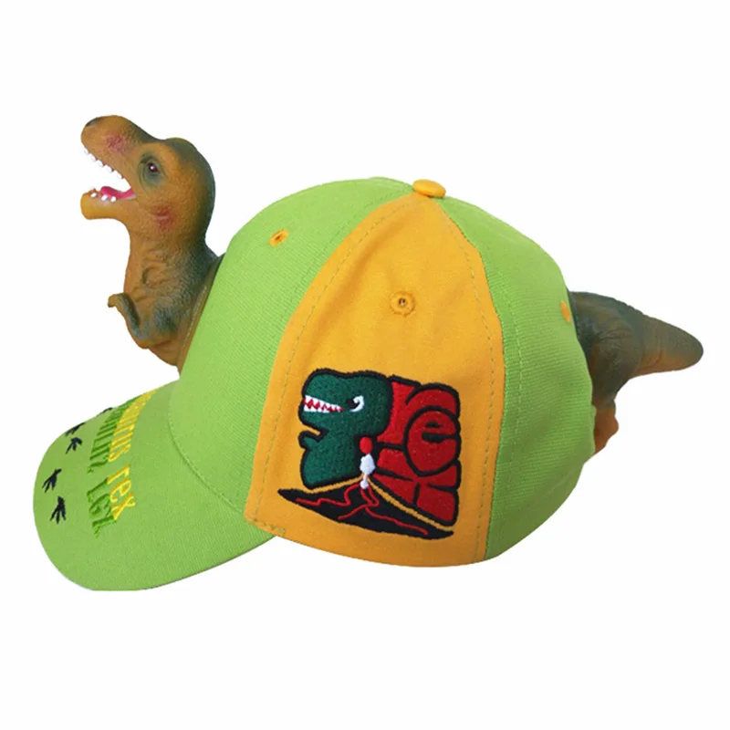 Детская 3D шапка с динозавром для маленьких мальчиков Tyrannosaurus королевская шапка реквизит для фотосъемки животные панда рыба птица девочки-мальчики колпак