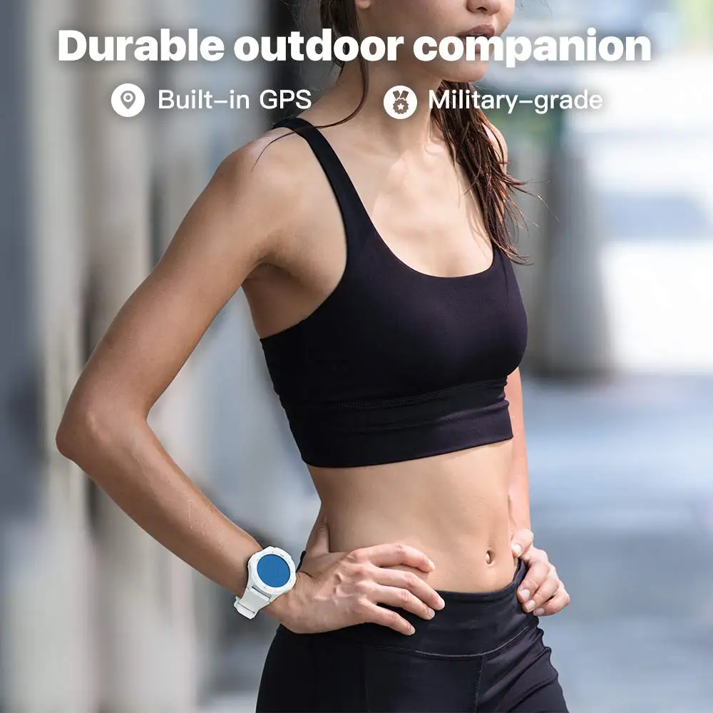 Ticwatch S2 Смарт-часы Bluetooth GPS водонепроницаемые часы 5 АТМ 24ч монитор сердечного