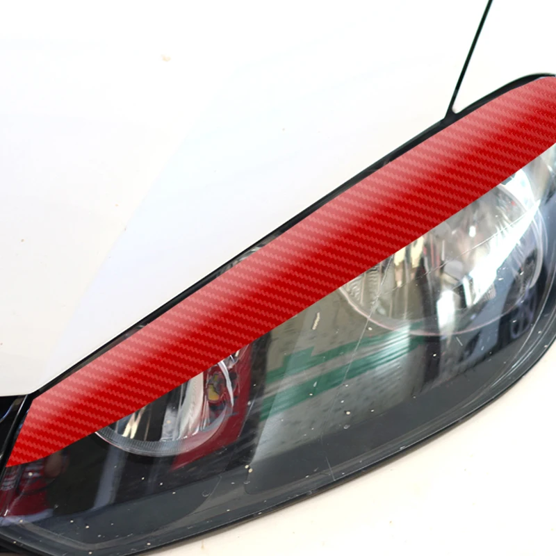 Наклейка из углеродного волокна для Volkswagen VW GOLF 6 / GTI /R20 Формовочная светильник