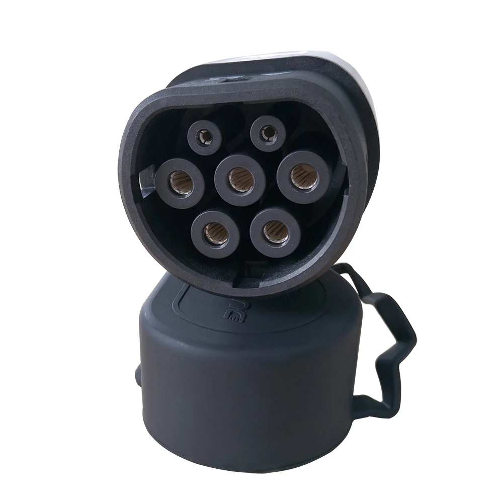 Khons EVSE IEC 62196 портативное зарядное устройство для электромобиля с английской