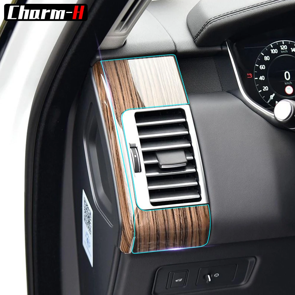 TPU Protective Film Interior Trim Sticker Center Console Gear Shift Knob Air Conditioning Panel for Range Rover Sport 2018 | Автомобили и