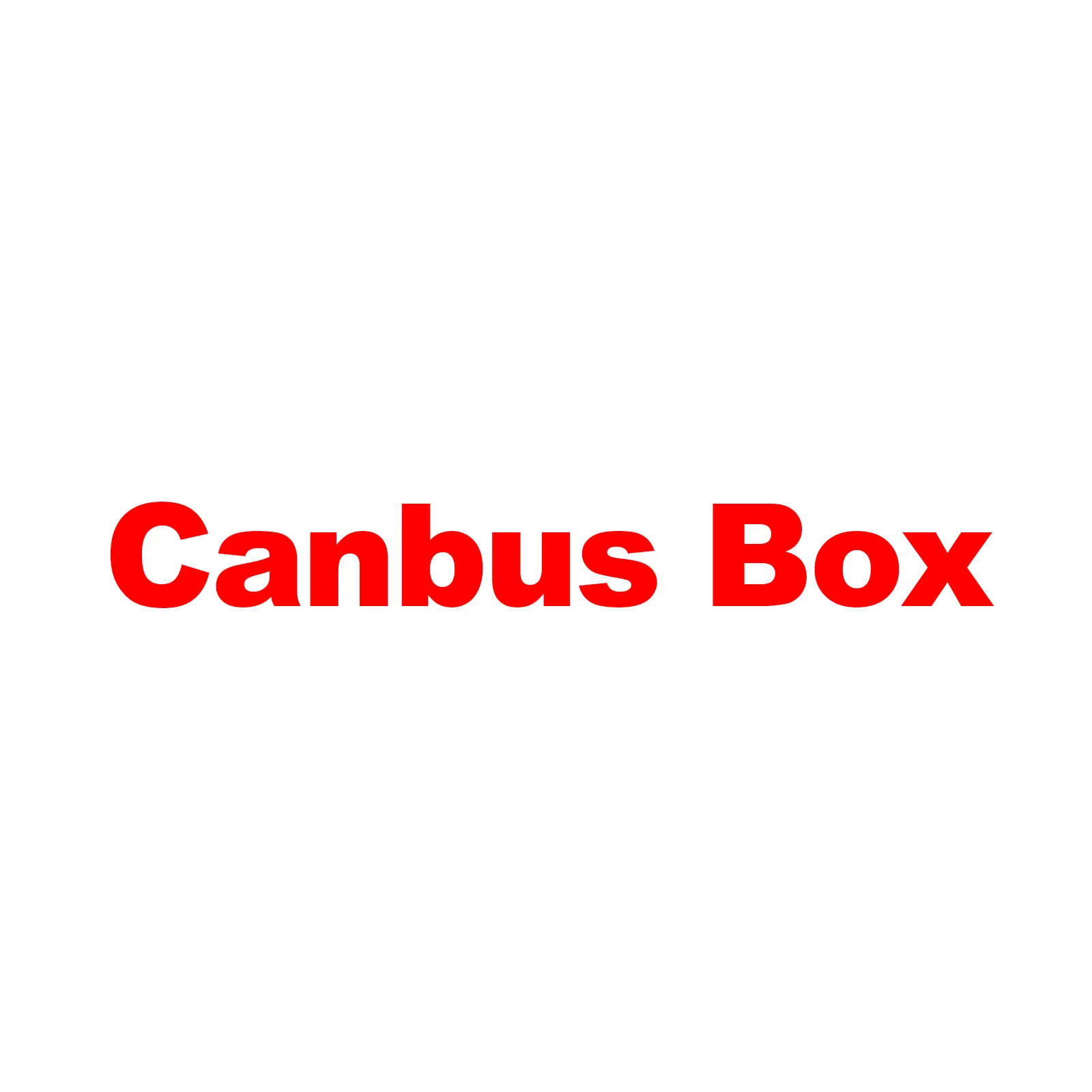 

Дополнительная коробка Canbus для заказчика, товар не продается отдельно