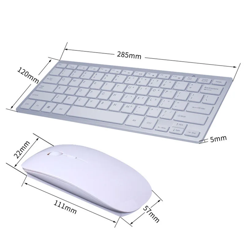 P KM 801 2 4G беспроводной мультимедийный костюм USB10 дюймов игровая клавиатура и