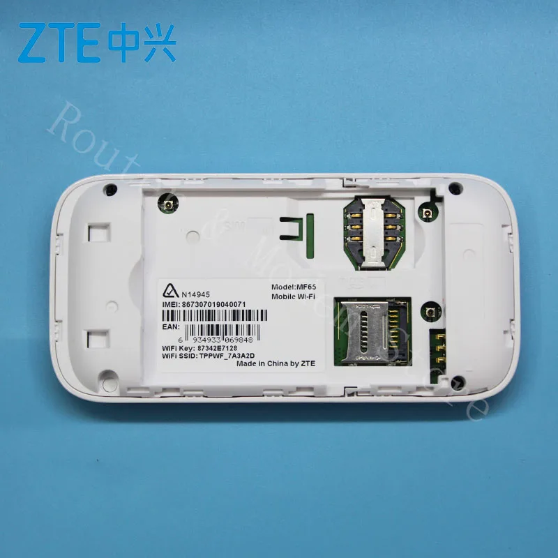 Разблокированный Новый 3G sim-карта Mifi маршрутизатор ZTE MF65 HSPA + 21 6 Мбит/с