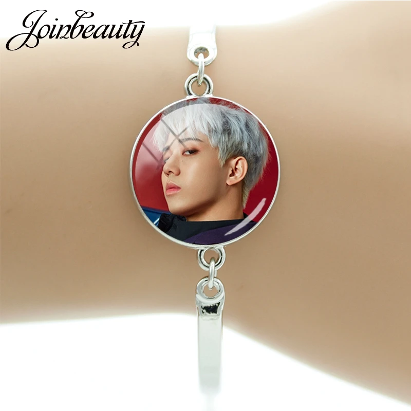 JOINBEAUTY K-POP Day6 фотоальбом стеклянный кабошон купольный браслет ювелирные изделия