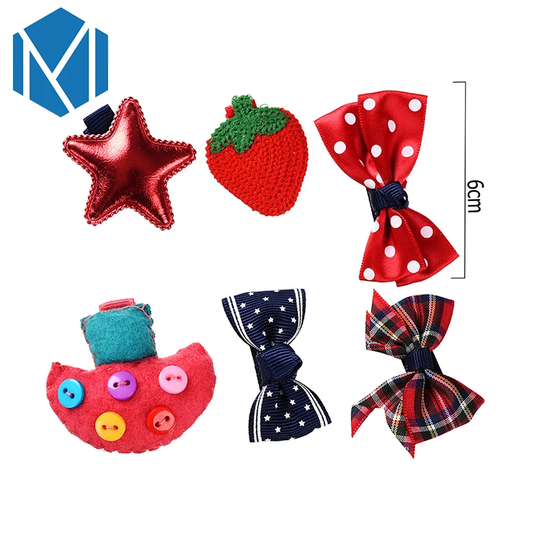 M MISM/6 шт. корейские аксессуары с героями мультфильмов для маленьких девочек