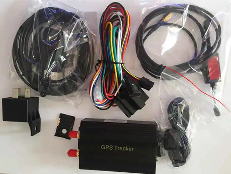 device without box Не коробочный gsm/gprs отслеживания автомобиля GPS трекер 103a TK103A TK103 GPS 103a реального времени SMS отслеживания местоположения устройства - Цвет: device without box