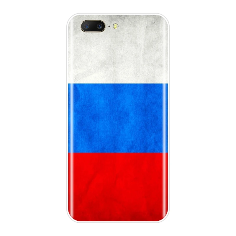 Чехол для телефона с российским флагом OnePlus 3 3T 5 5T 6 6T Мягкая силиконовая задняя