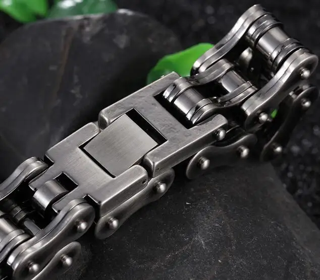 Высокое качество винтажный браслет из нержавеющей стали цепь для мотоцикла