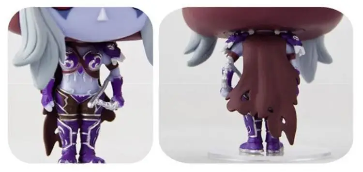 Аниме Фигурка WOW Sylvanas Windrunner стрельба из лука королева ПВХ Аниме Фигурка модель для детей подарок на день рождения