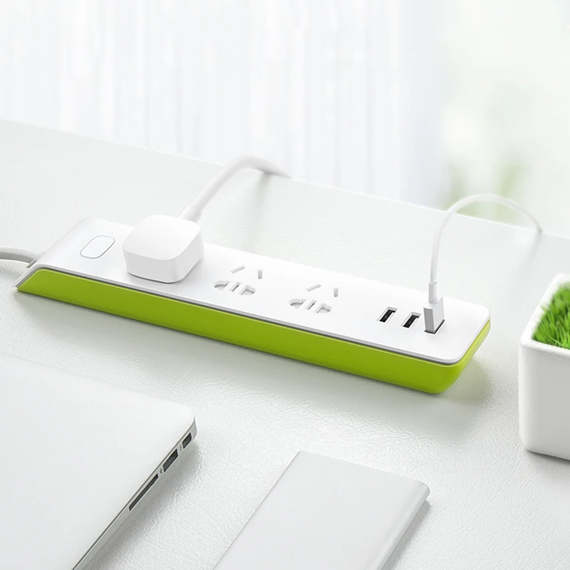 Новинка Broadlink MP2 умный дом 3 выхода порта 2.1A USB блок питания электрические смарт