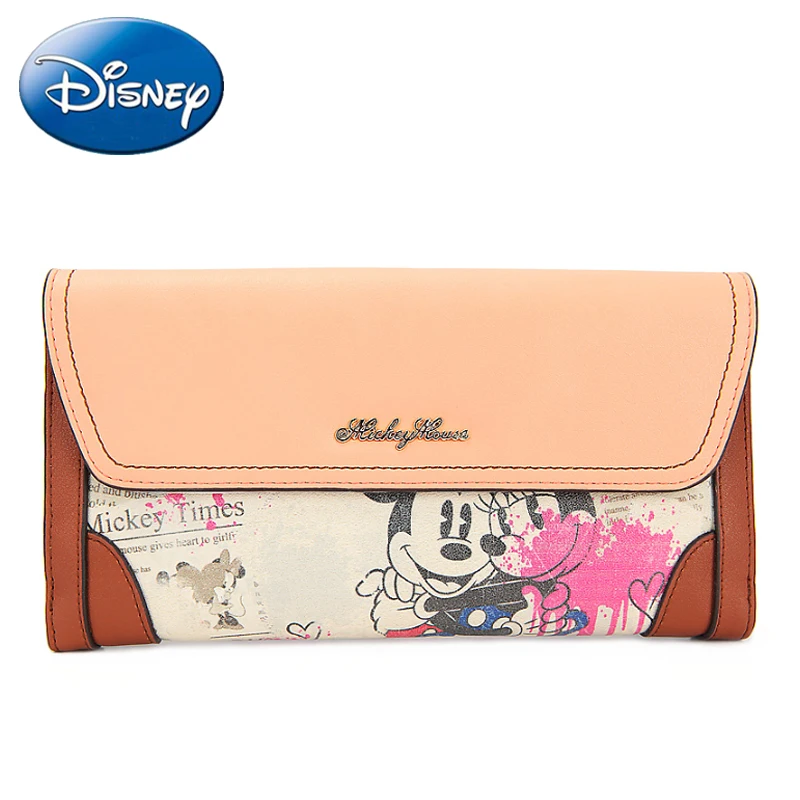 Женская сумка кошелек из искусственной кожи Disney длинная Сумочка для девушек