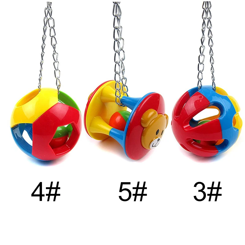Пластиковый жевательный шар для домашних животных|Игрушки птиц| |
