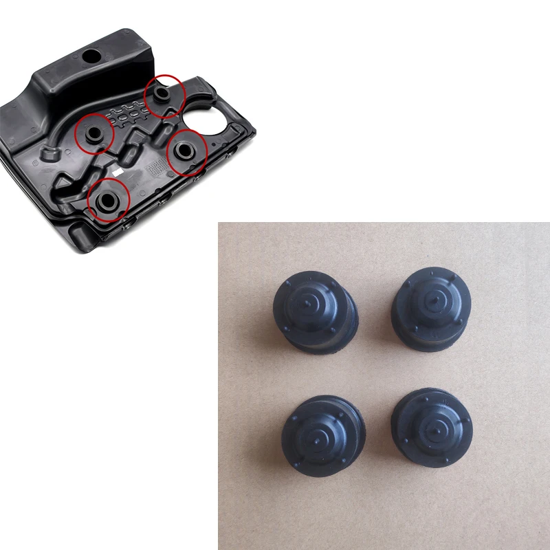 4 pieces for Hyundai sonata YF SONATA 08-10 NF for kia K5 I45 optima 11 insulator insulated engine cover