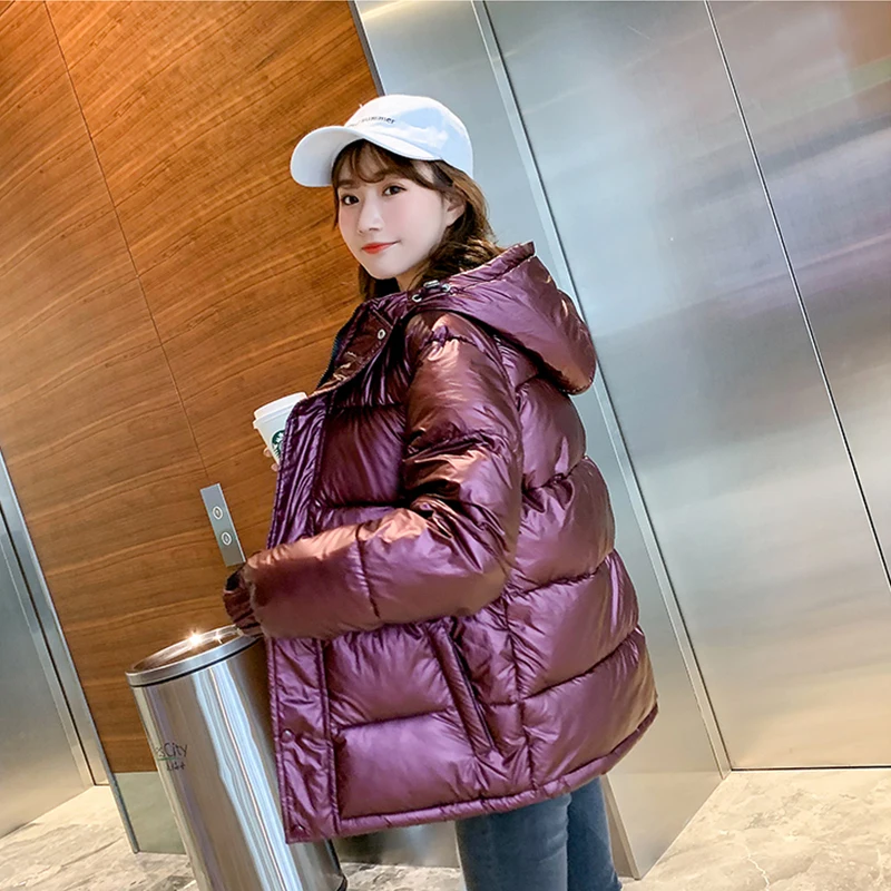 FMFSSOM осень зима твердые женские парки Пальто Мягкий теплый с капюшоном хлопок