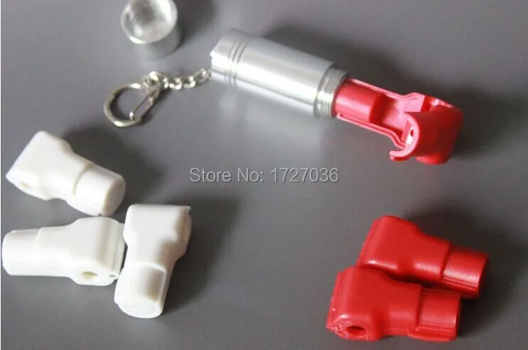 

Free Shipping 400pcs small red hang tag+5pcs detacher