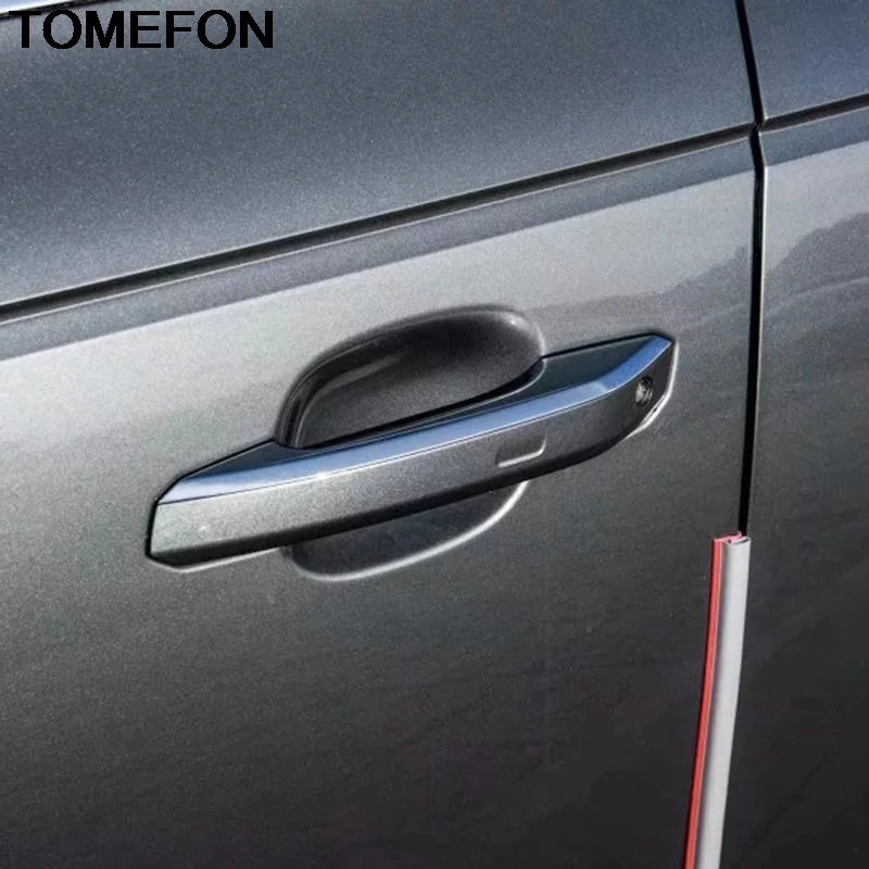 TOMEFON для Audi A4 S4 RS4 B9 A5 S5 RS5 2017 Q5 FY 2018 2019 боковая дверная ручка рамка Крышка отделка