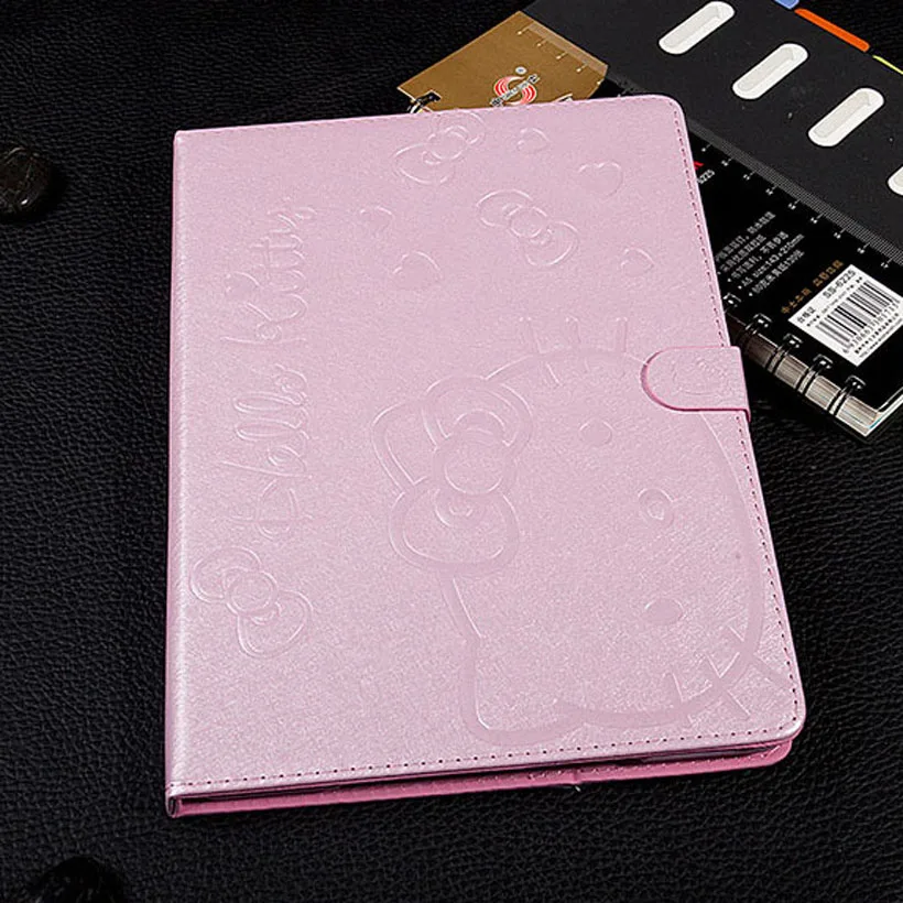 Милый рисунок hello kitty искусственная кожа Стенд чехол Smart Case для IPad 9 7 2017 2018 Air1/Air2 IM415