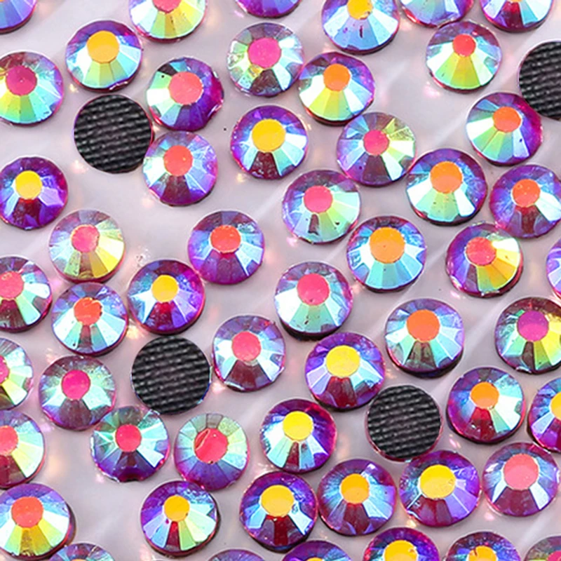 Polaris SS6-SS30 Machine Cut Rose AB Strass DMC Hotfix Rhinestones For Garment Accessories | Дом и сад