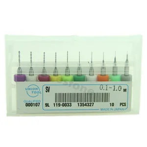 10 шт., карбидная печатная плата 0,1 мм-1,0 мм