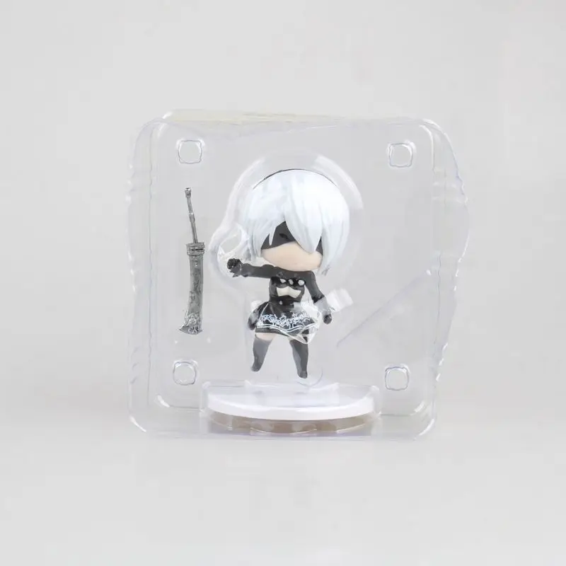 2018 Новинка 10 см Аниме игра NieR Automata YoRHa № 2 Тип B 2B коллекционеры Фигурки игрушки kawaii