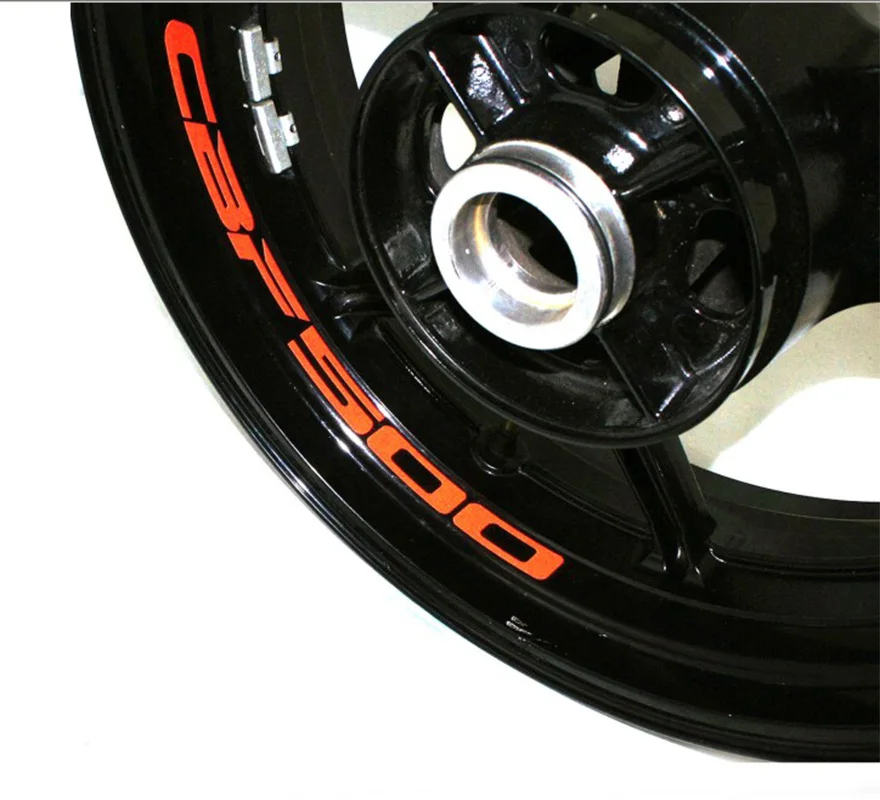 

Teng Worship Motorcycle Wheel Sticker Decal Reflective Rim Bike Motorcycle Suitable for HONDA CBF500 CBF 500