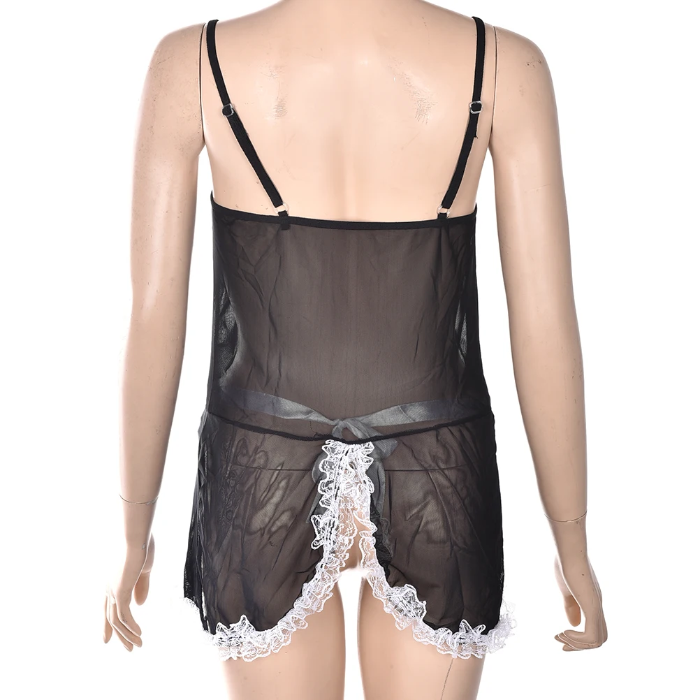 Женское нижнее белье для ролевых игр Женский костюм горничной косплея