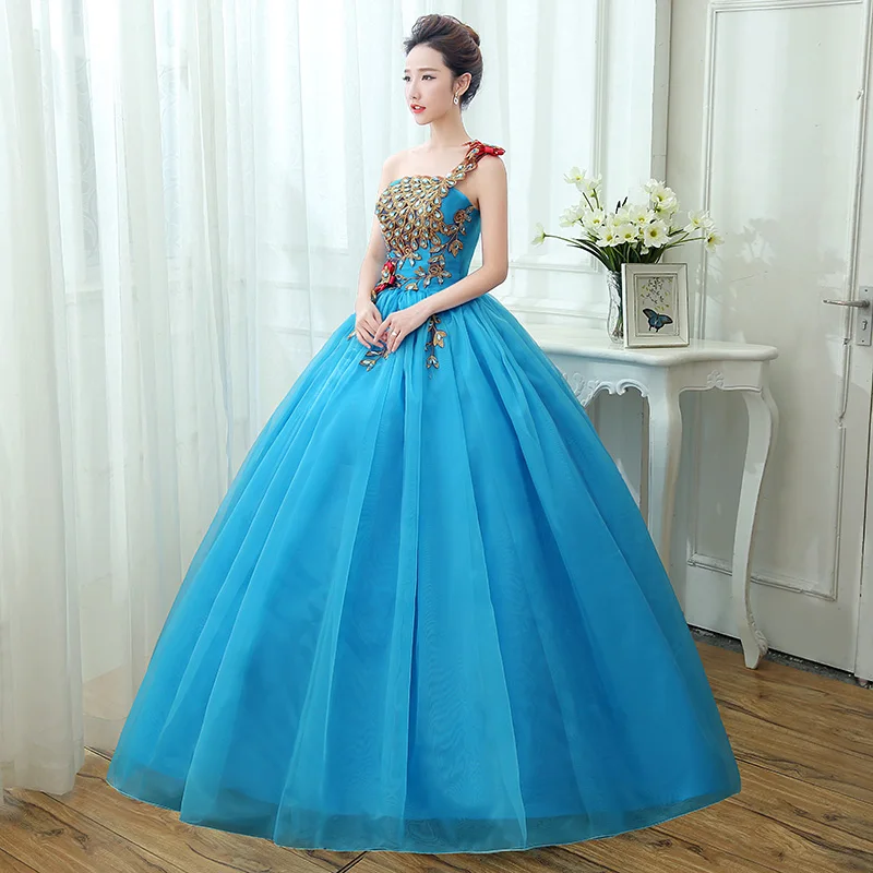 Elegent Quinceanera Dresses 2019 Beading Formal Dress Ball Gown Party Sweet 16 Vestido De Festa Robe Mariee | Свадьбы и торжества