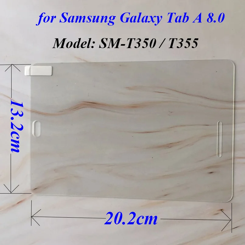 For Samsung T355 Закаленное стекло для samsung Galaxy Tab A 8,0 SM-T350 SM-T355 Защита экрана для 8,0 дюймов samsung T350 T355 Защитная пленка для планшета - Цвет: For Samsung T355