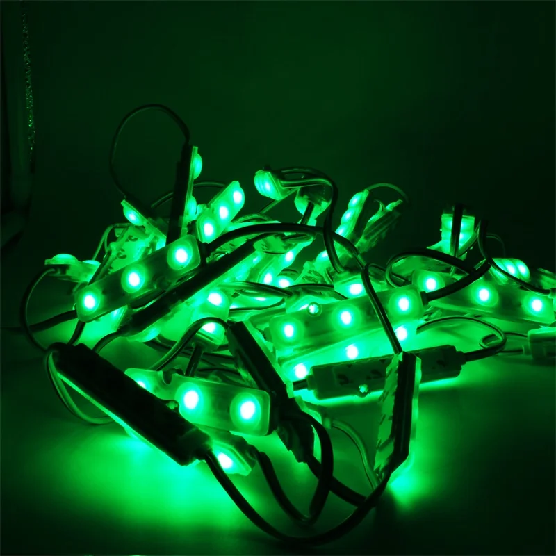 Светодиодный модуль освещения SMD 5730 3 LED s IP68 Водонепроницаемый белый теплый DC 12V