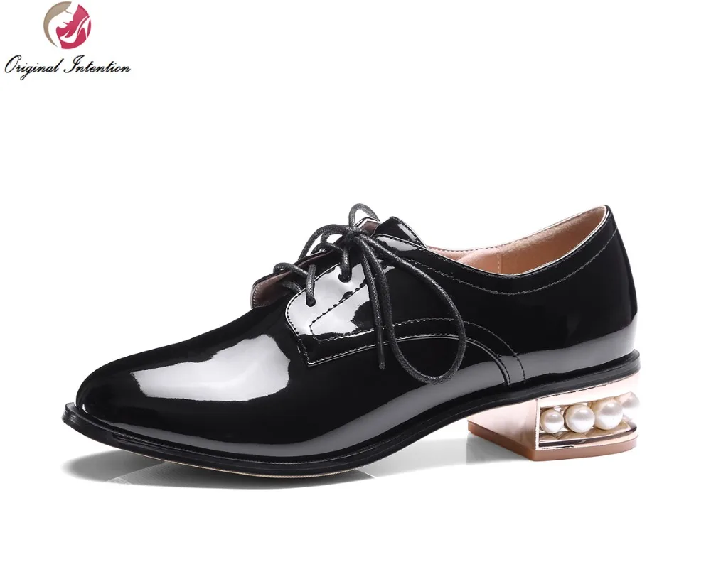 Оригинальные ультраэлегантные женские туфли на плоской подошве с круглым носком