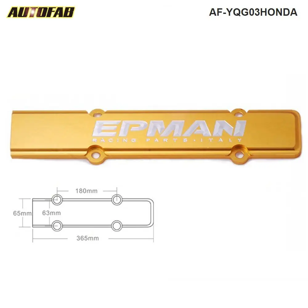 Золотой Крышка свечи зажигания двигателя черная для Honda Acura Civic Integra DC2 B18 B16 B20 AF-YQG03HONDA - Цвет: Золотой