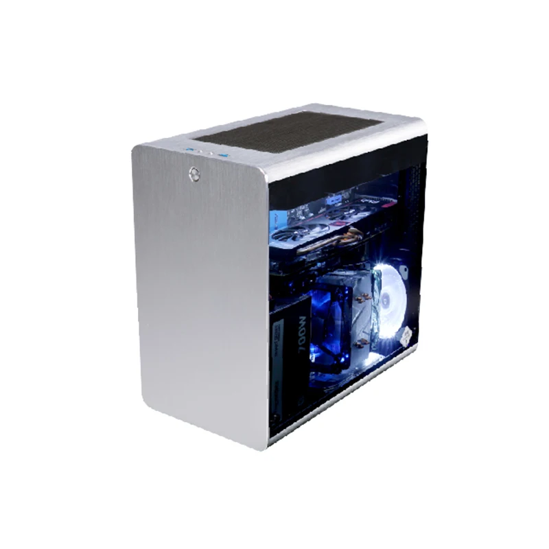 2017 Новый алюминиевый корпус ATX игровой чехол можно использовать водяное