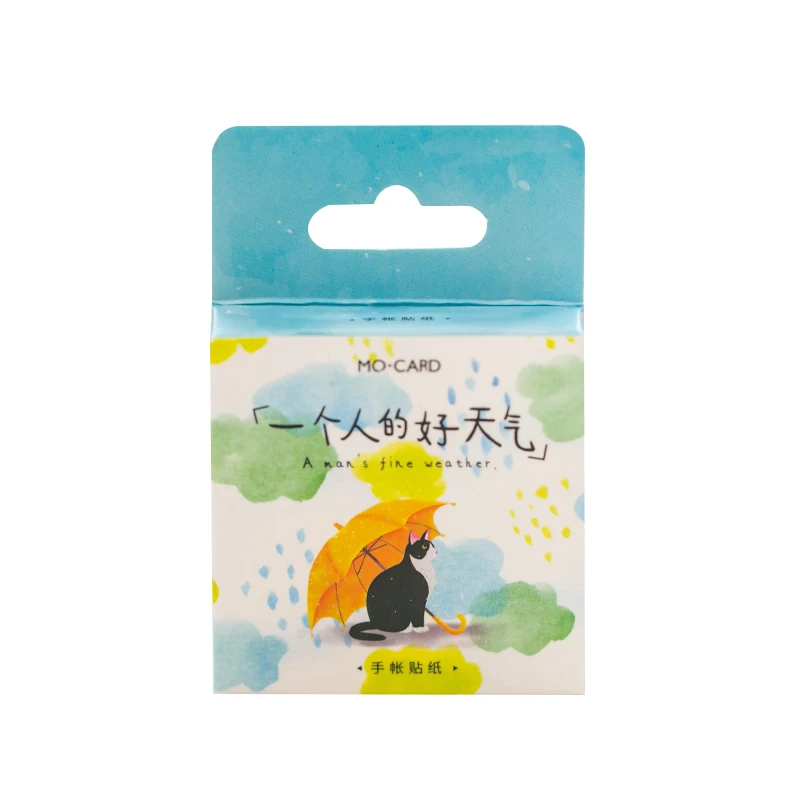 45 шт./кор. прогноз погоды декоративные наклейки Набор дневник альбом наклейка