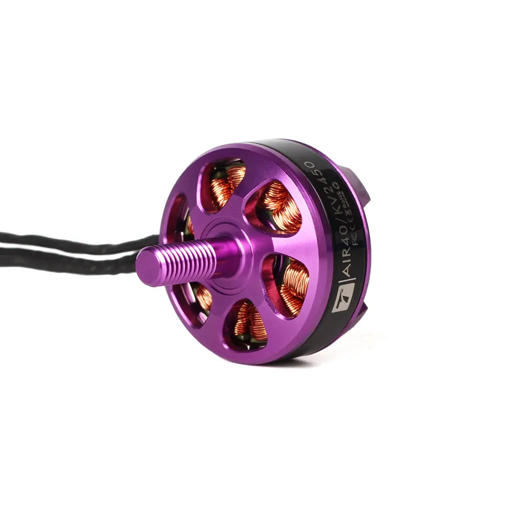 Безщеточный двигатель AIR40 AIR 40 2205 2450KV 3-4 S для гоночных дронов радиоуправляемых