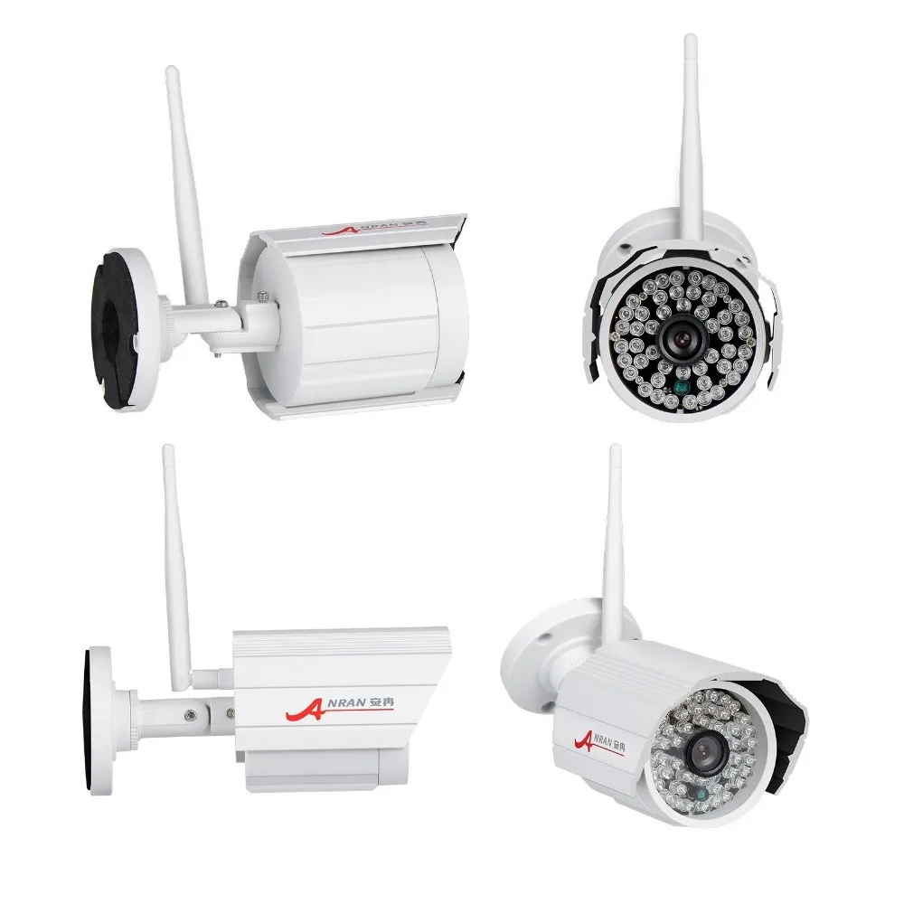 ANRAN CCTV 4CH Wifi NVR 720P Network Plug Play 48 IR Waterproof Outdoor Wireless IP Camera Video Security System With 1TB HDD on - Система видеонаблюдения ANRAN CCTV 4CH Wifi NVR 720P Network Plug Play с 48 IR водонепроницаемыми камерами на беспроводной I