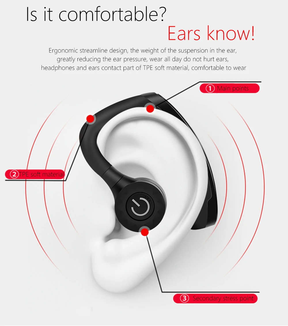 Наушники Heaton Bluetooth гарнитура для офиса бизнеса громкой связи наушники с