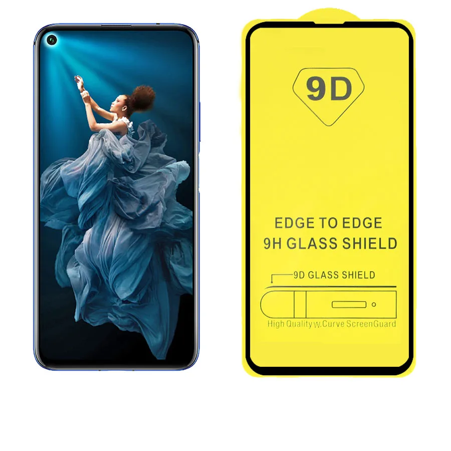 KEYSION 9D закаленное стекло для Huawei Honor 20 Pro 20i 10i V20 Защитная пленка экрана Nova 5 5i |