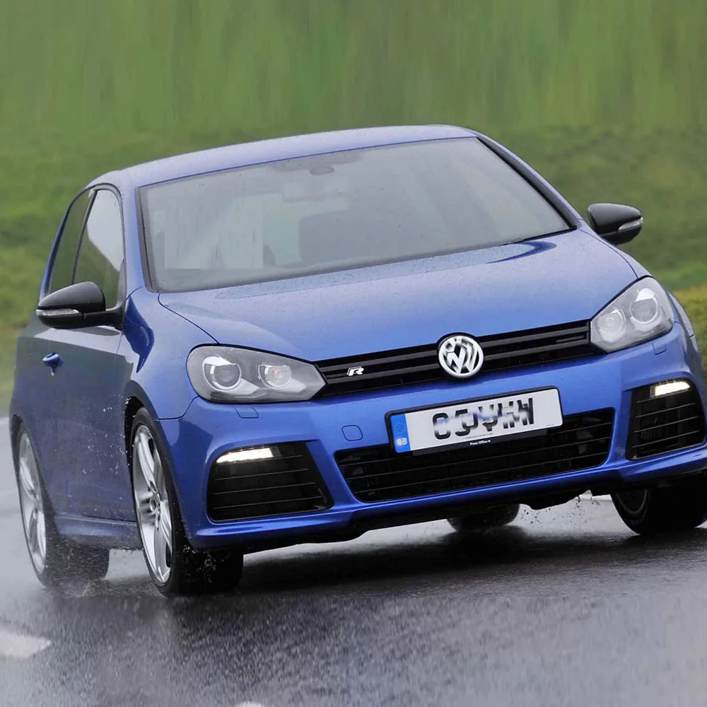 Для VW Golf 6 MK6 R20 2009 2010 2011 2012 2013 светодиодный дневный ходовой светильник DRL
