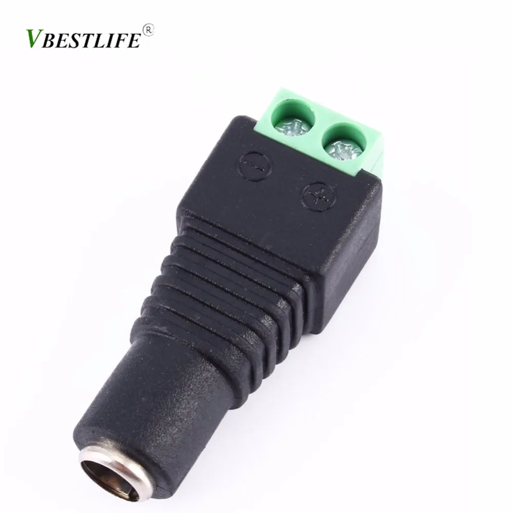 5 шт. DC 2 1x5 мм разъем питания Женский Разъем CCTV розетка камеры адаптер adaptador|socket