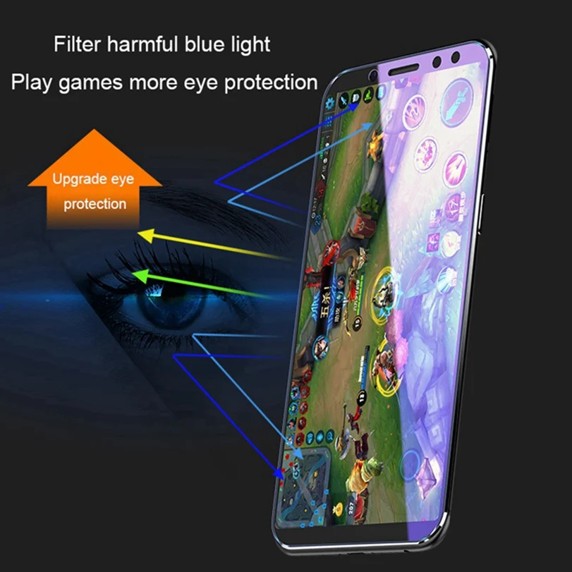 WhaY 5D Защита экрана для Samsung Galaxy A8 Plus 2018 закаленное стекло полное покрытие SamsungA8