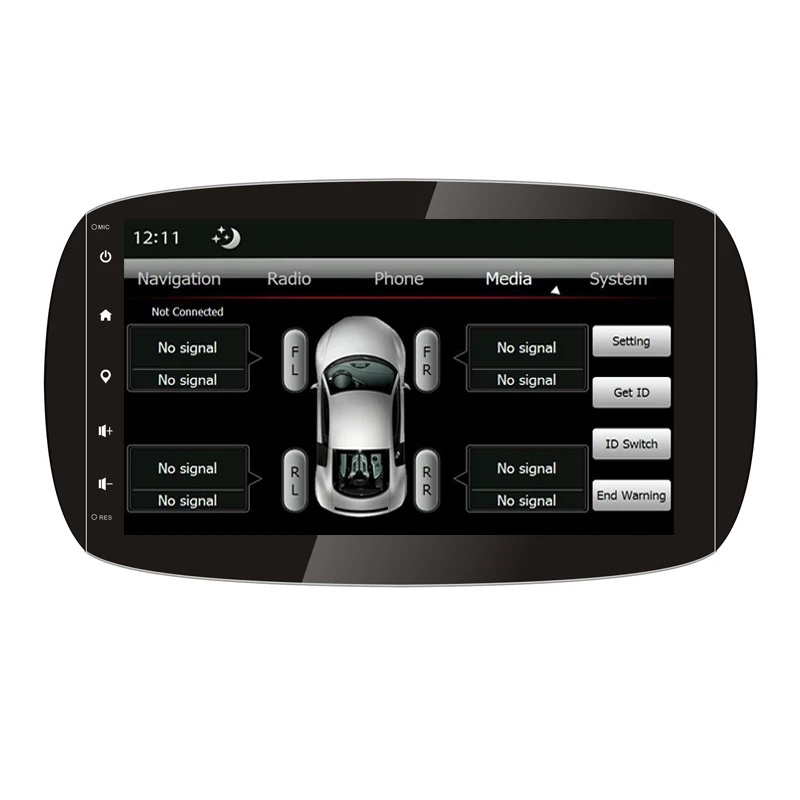 Автомобильный медиа GPS навигационная система для Benz Smart W453 2015 2016 Радио Стерео