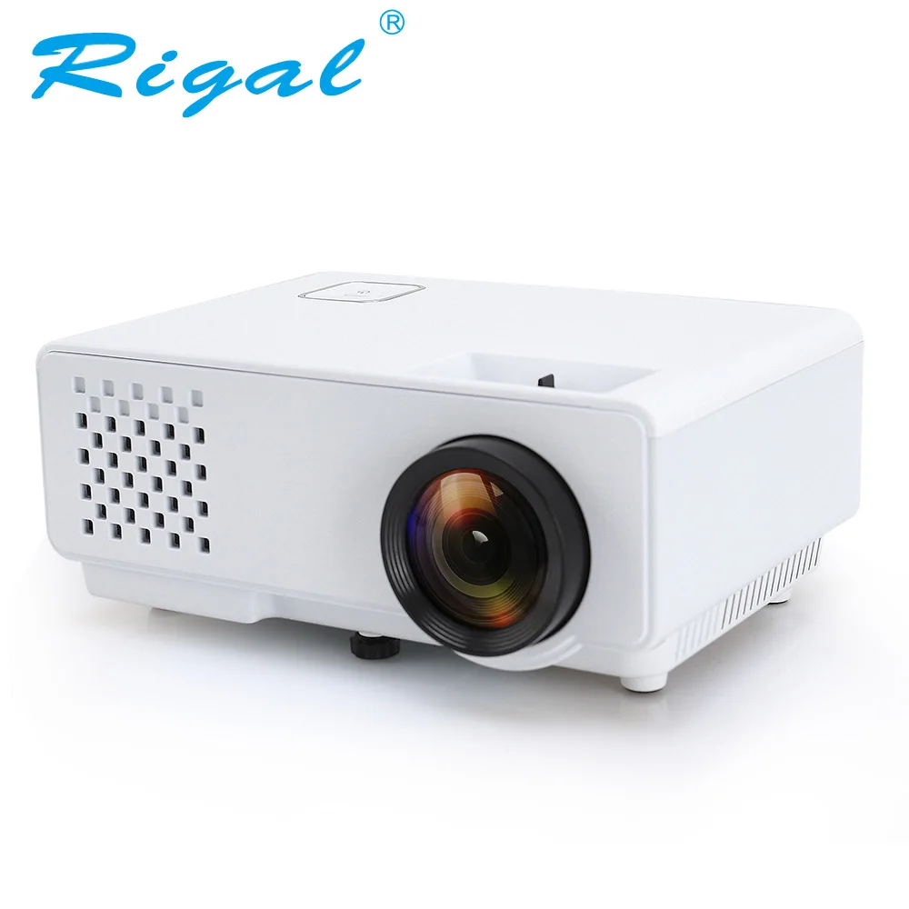 Rigal HD RD810 мини-проектор 1000 люмен портативный мини светодиодный видеопроектор RD-810